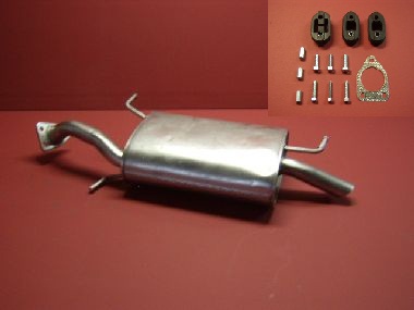 Endschalldämpfer Mitsubishi Carisma 1.8GDi 4G93 DA2A Bj.03//1999-12//2004